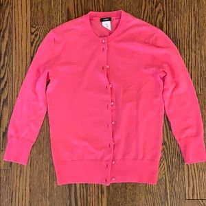 J. Crew Pink Cardigan